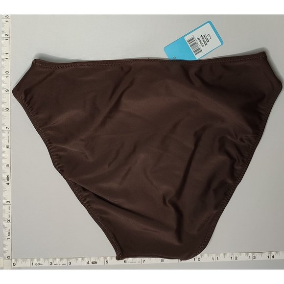 NWT California Waves Brown bikini bottom - Picture 5 of 6